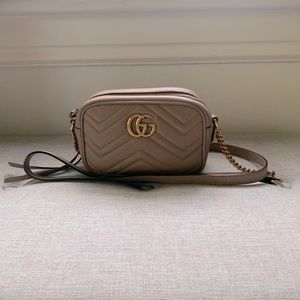 Gucci Mini Marmont Matelasse Camera Bag